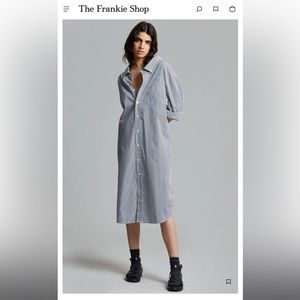 NWT The Frankie Shop Talia shirt dress